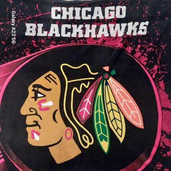 Chicago Blackhawks Fleece Blanket 50" X 60" Cozy core Hockey Sport - Picture 5 of 6